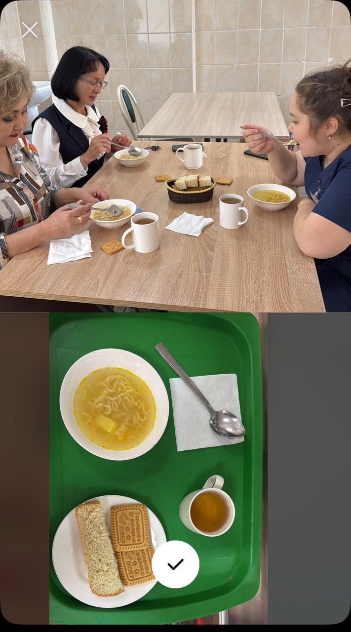 Күнделікті  оқушылардың ыстық тағамын тексеру комиссиясы